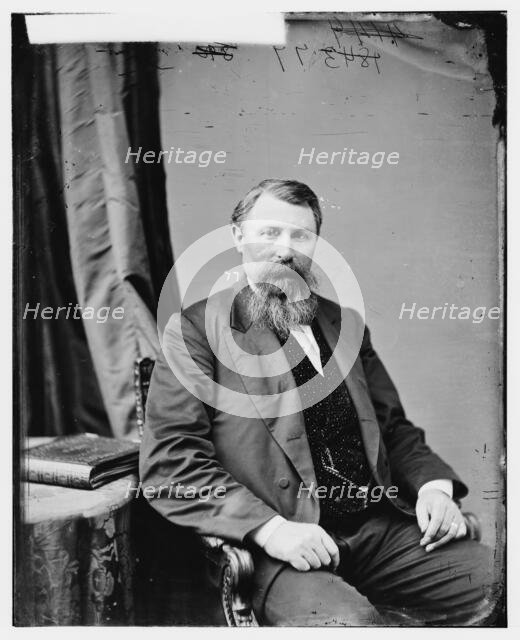 Jeremiah McLain Rusk of Wisconsin, between 1860 and 1875. Creator: Unknown.