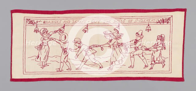 Scarf, England, c. 1875. Creator: Unknown.