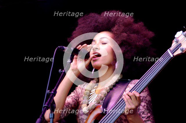 Esperanza Spalding, Love Supreme Jazz Festival, Glynde, East Sussex, 2013. Artist: Brian O'Connor