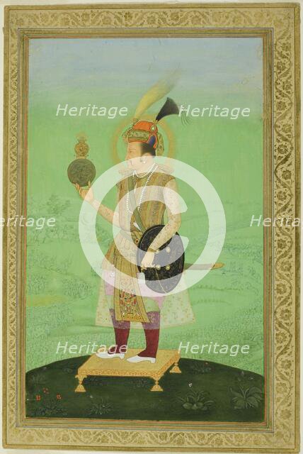 Portrait of Emperor Jahangir, c. 1800. Creator: Unknown.