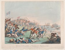 England Invaded or Frenchmen Naturalized, 1803., 1803. Creator: Thomas Rowlandson.