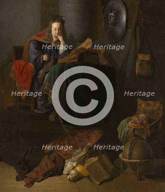 Minerva. Creator: Rembrandt van Rhijn, (School)  .