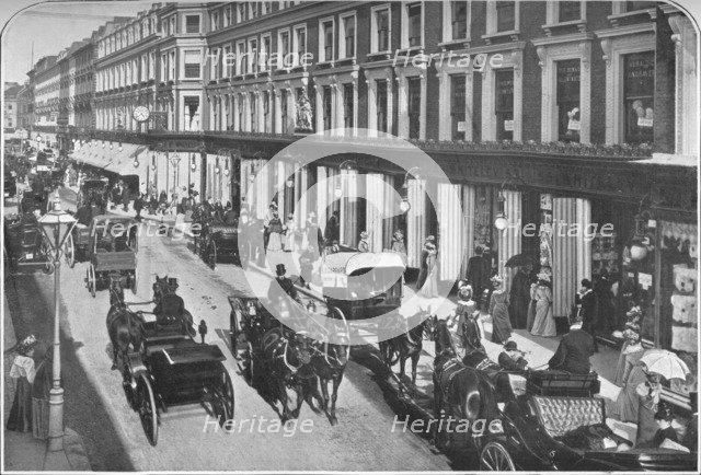 In Westbourne Grove, Notting Hill, London, c1903 (1903). Artist: Unknown.