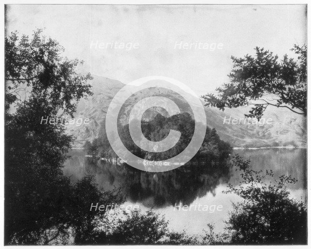 Ellen's Isle, Loch Katrine, Scotland, late 19th century. Artist: John L Stoddard