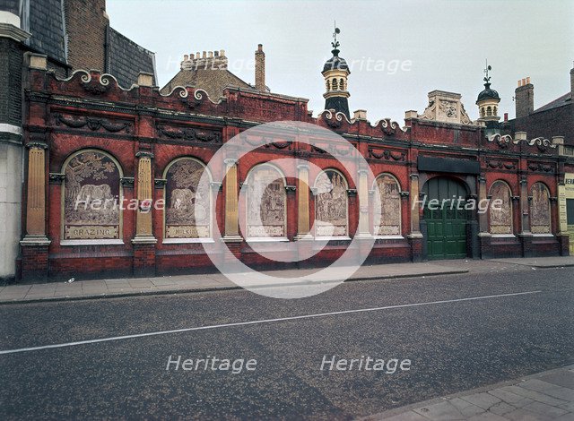 Facade of 19th century dairy. Artist: Unknown