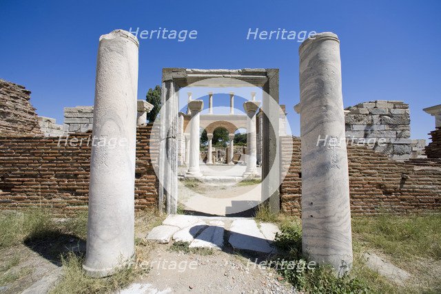 The Church of St John, Ephesus, Turkey. Artist: Samuel Magal