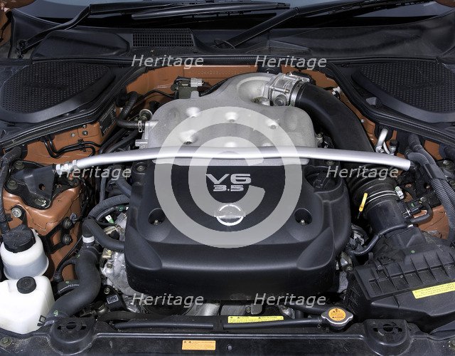 2004 Nissan 350Z. Artist: Unknown.