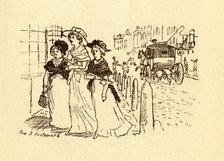 'The 3 Customers', 1878, (c1918).  Creator: Randolph Caldecott.