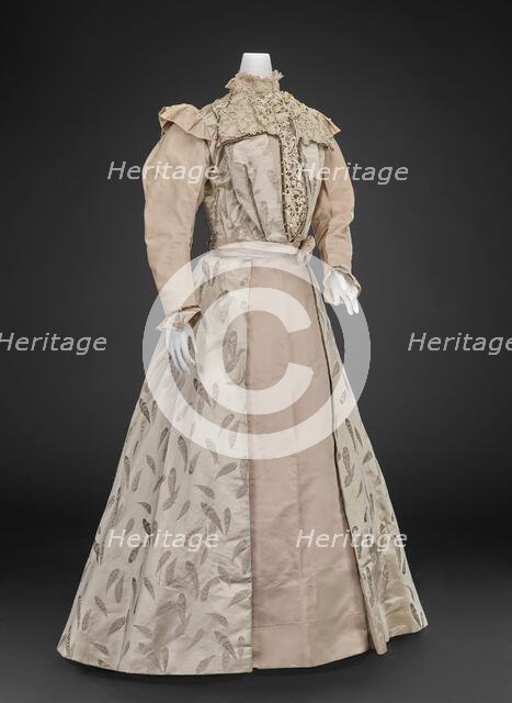 Dress (Bodice, Skirt), 1898-1900. Creator: L. P. Hollander & Co..