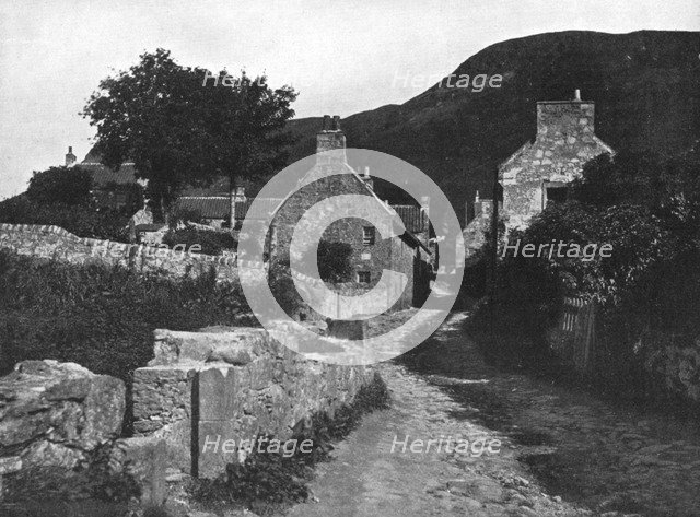 Michael Bruce's cottage, Kinnesswood, Kinross, Scotland, 1924-1926.Artist: Valentine & Sons