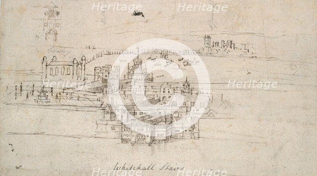 The Tower of London, c1550-1560. Artist: Anthonis van den Wyngaerde.