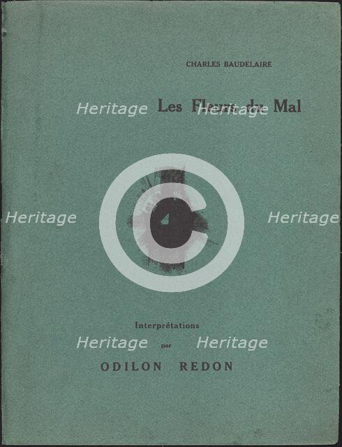 Les Fleurs du Mal, 1890. Creator: Odilon Redon.