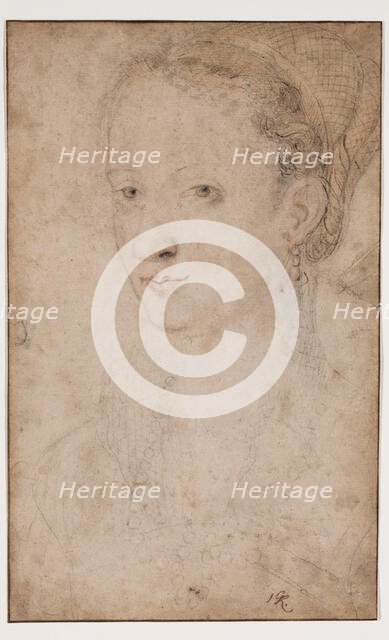 Portrait of a Woman, c.between 1530 and 1572. Creator: Jean Clouet.