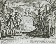 The Dutch Become Afraid and Begin Peace Talks, Publshed 1612. Creator: Antonio Tempesta.