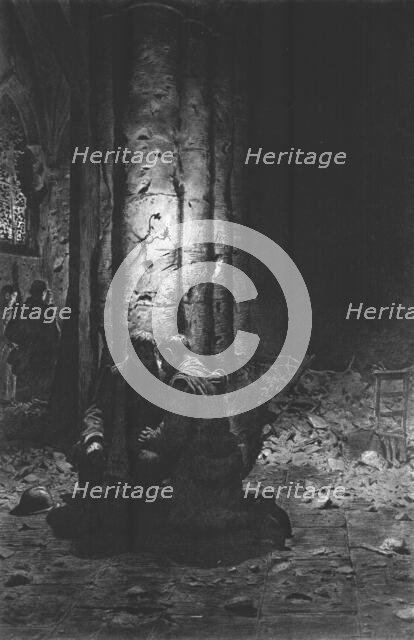 'La confession du soldat au soldat', 1916. Creator: J Simont.