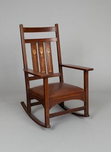 Rocking Chair, 1903. Creator: United Crafts.