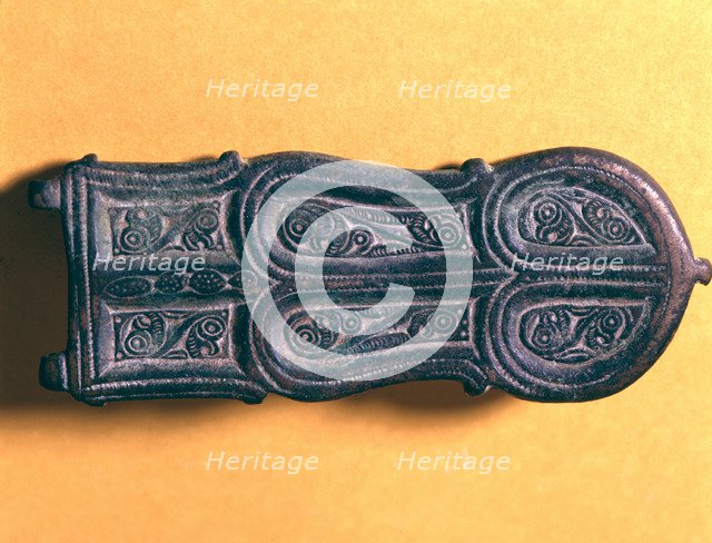 Bronze buckle, uncertain provenance possibly from Castile.