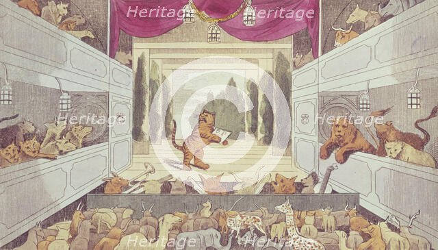 The Tyger's Theatre, 1808. Creator: C Spencer.