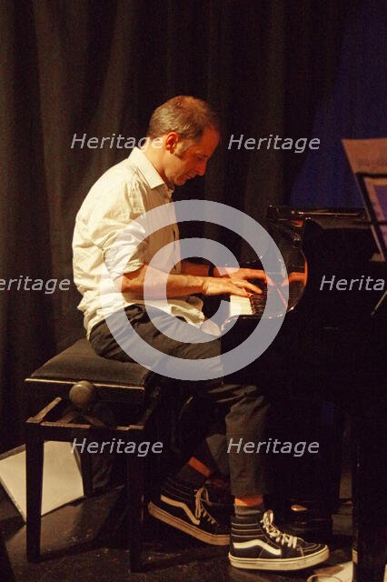 Ivo Neame, Emma Rawicz Quintet, Verdict Jazz Club, Brighton, East Sussex, 2022. Creator: Brian O'Connor.
