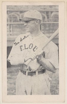 Geo. Sisler from Baseball strip cards (W575-2), ca. 1921-22. Creator: Unknown.