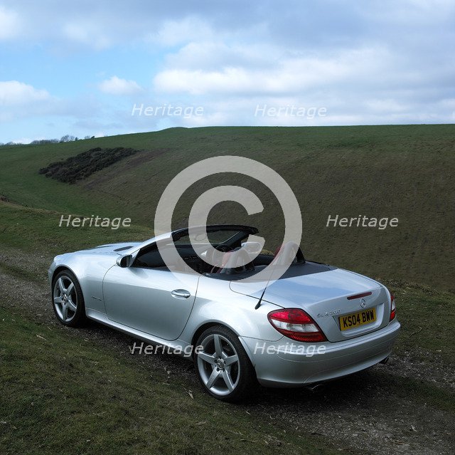 2004 Mercedes Benz SLK 200K. Artist: Unknown.