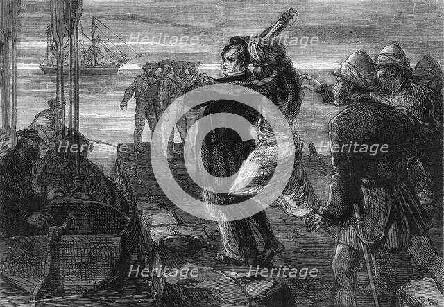 'Assassination of Lord Mayo', c1891. Creator: James Grant.