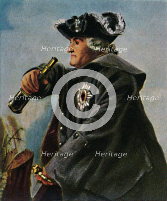 'Feldmarschall Keith 1696-1758. - Gemälde von Menzel', 1934. Creator: Unknown.