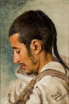 Study of an Algerian's Head, 1891. Creator: Tytus Pilecki.