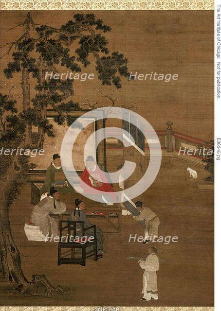 Painting, from the set "The Four Accomplishments", Ming dynasty (1368-1644), late 16th/17th century. Creator: Unknown.