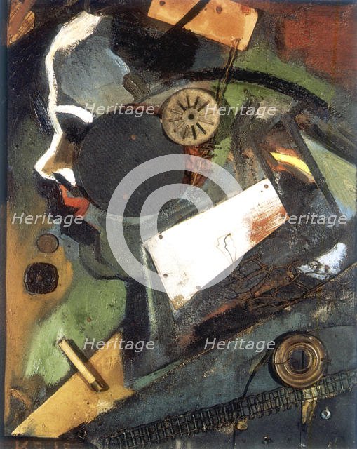 'The Doctor' 1919. Artist: Kurt Schwitters.