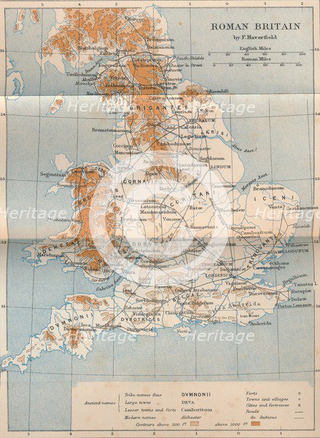 'Roman Britain', 1902. Artist: FS Weller.