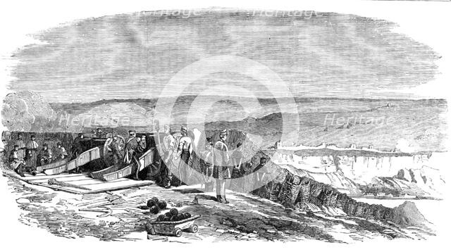 The Allied Troops preparing to silence Inkerman, 1854. Creator: Unknown.