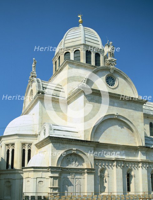Sibenik cathedral, Croatia.