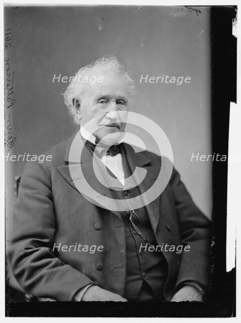 George W. Patterson of New York, between 1870 and 1880. Creator: Unknown.