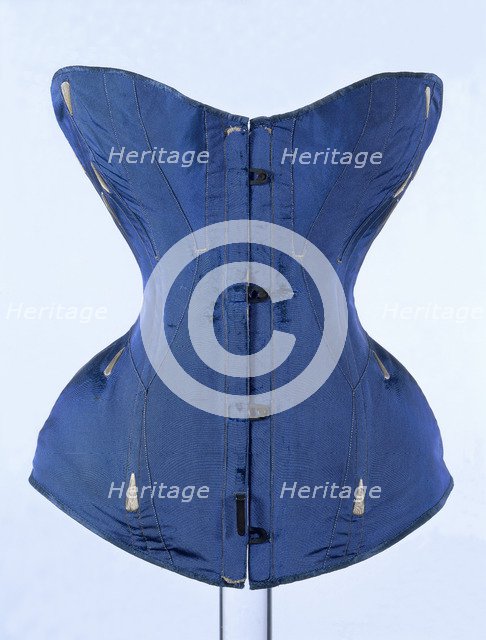 Back view of a corset, c1851. Artist: Unknown