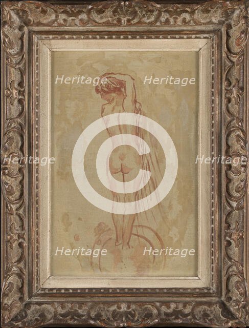 Nu de dos, c.1905. Creator: Pierre Bonnard.