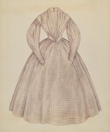 Dress, c. 1937. Creator: Melita Hofmann.
