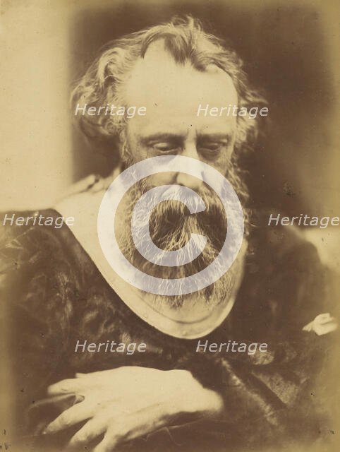 George Frederick Watts, 1860s. Creator: David Wilkie Wynfield.