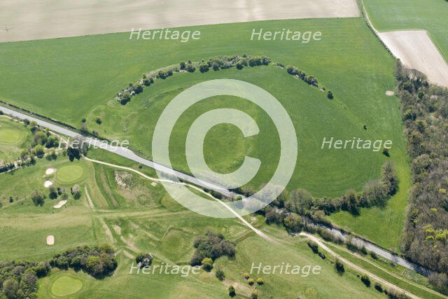 Buzbury Rings, Keynston Down, Dorset, 2015. Creator: Damian Grady.