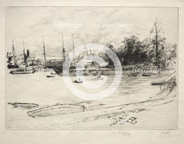 Le Jardin du Semaphore. Creator: Gustave Leheutre (French, 1861-1932).