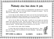 Advertisement for Scott's Emulsion, 1898. Creator: Unknown.