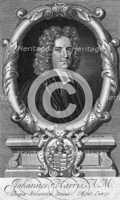 Portrait of John Harris, late 17th or early 18th century. Artist: G White