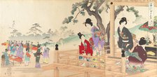 Chiyoda Castle (Album of Women), 1895., 1895. Creator: Chikanobu Yoshu.