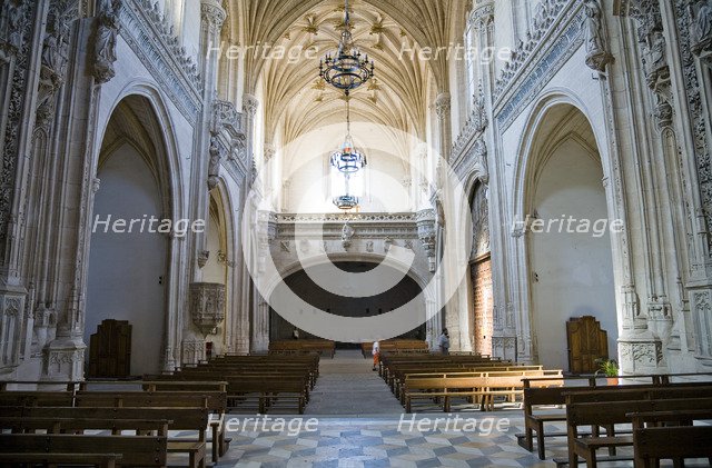 Church interior, Monastery of St John of the Kings (San Juan de los Reyes), Toledo, Spain, 2007. Artist: Samuel Magal