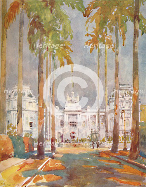 'Guanabara Palace. - Residence of President Marshal Hermes da Fonseca', 1914. Artist: Unknown.