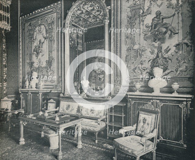 'The Tapestry Room in Windsor Castle', c1899, (1901). Artist: Eyre & Spottiswoode.