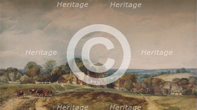 'A Kentish View', c1845. Artist: Henry Jutsum.