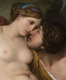 Rinaldo and Armida (Detail), 1812-1813. Creator: Hayez, Francesco (1791-1882).