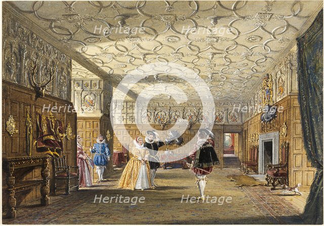 The Hall, Levens, Westmoreland, n.d. Creator: Joseph Nash.