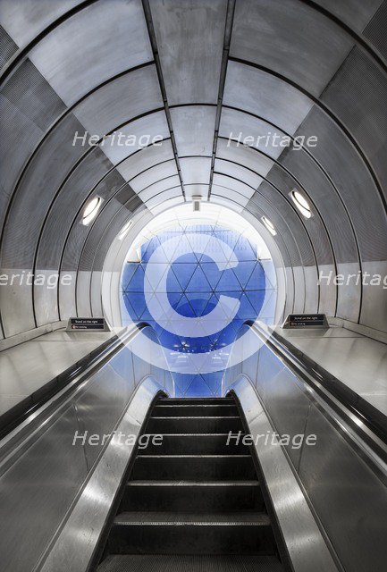 Southwark Underground Station, Blackfriars Road, South Bank, Southwark, London, 2017. Creator: James O Davies.